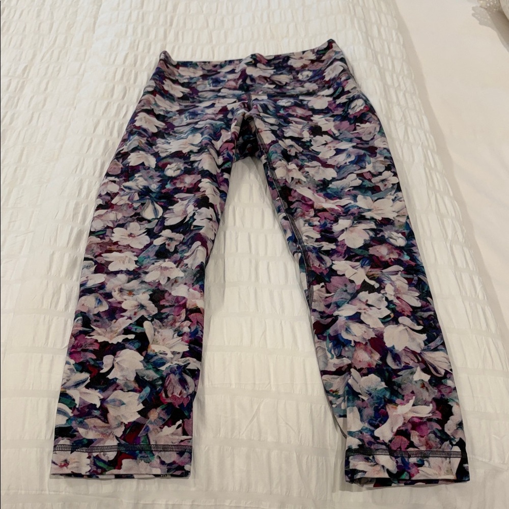 lululemon athletica Align Floral Leggings - Multicolor excellent condition!!!